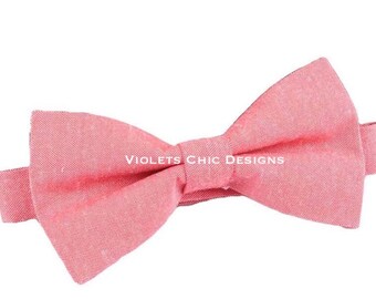 Coral bow ties, mens bow tie, Easter bowties, Easter bow ties, coral wedding bowtie, bow ties for men, coral bowties, mens bowties