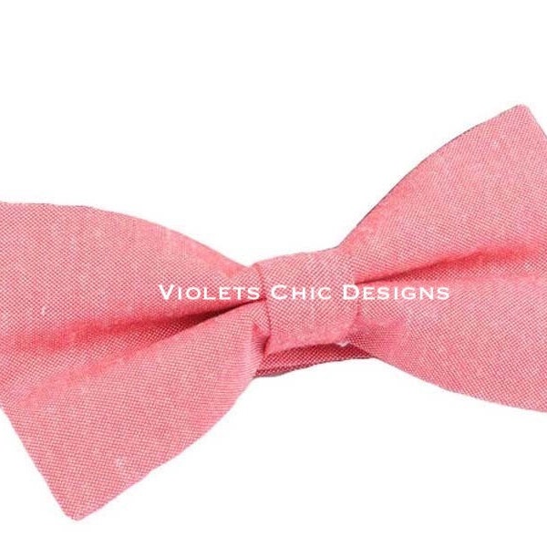 Coral bow ties, mens bow tie, Easter bowties, Easter bow ties, coral wedding bowtie, bow ties for men, coral bowties, mens bowties