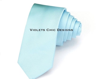 Mens neck ties, blue neckties, mens blue necktie, wedding neckties, light blue neckties, mens necktie, grooms necktie, skinny neckties