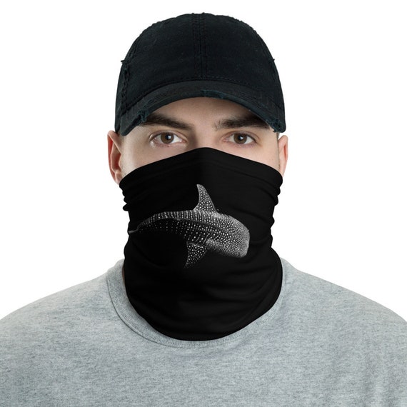 Masque De Visage De Requin De Baleine De Ninja Etsy
