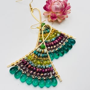 3”  Turquoise + Peridot + Ruby Zoisite