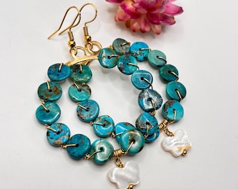 3" Butterflies + Turquoise