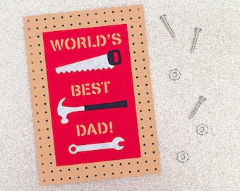 Fathers Day Card Svg Etsy