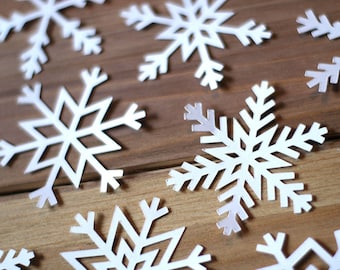 Set of 12 Snowflakes SVG Cut Files for Christmas Crafts