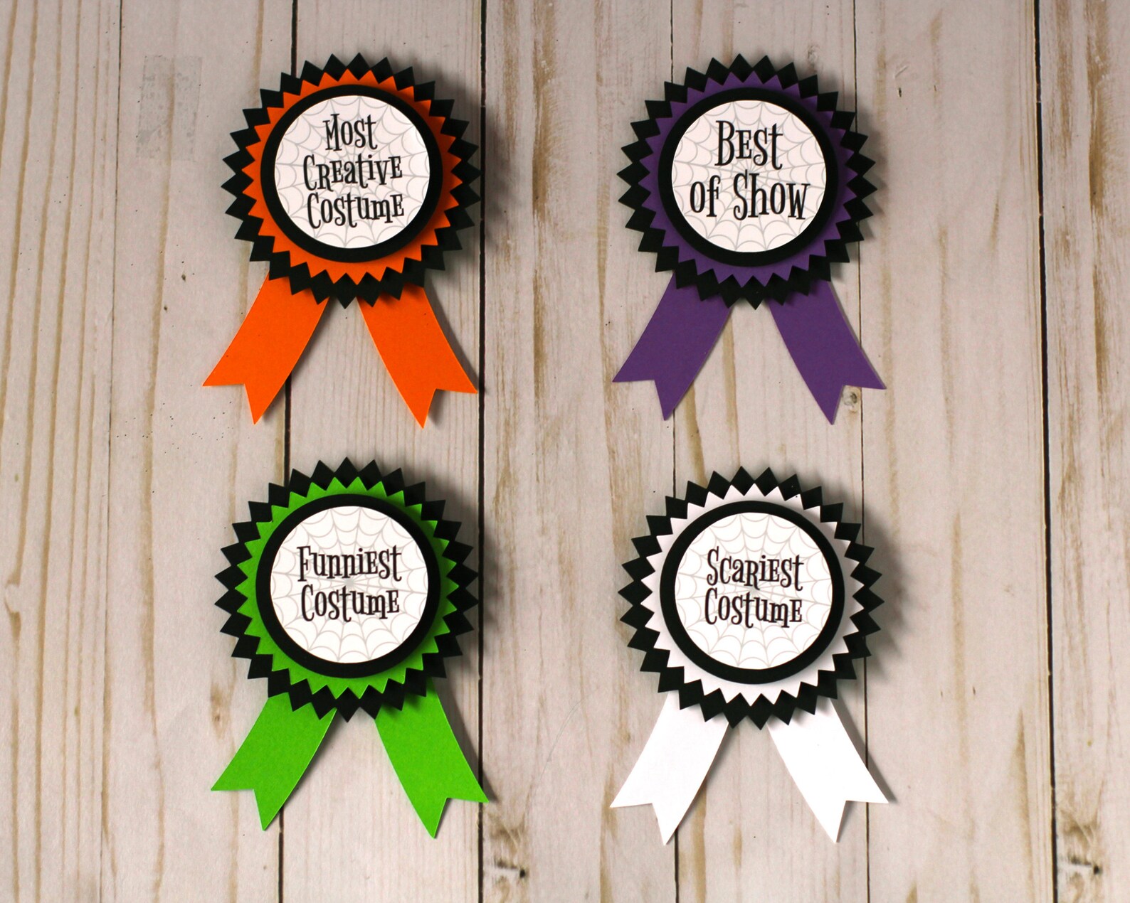Halloween Costume Contest Award Ribbons SVG Cut File Print Etsy