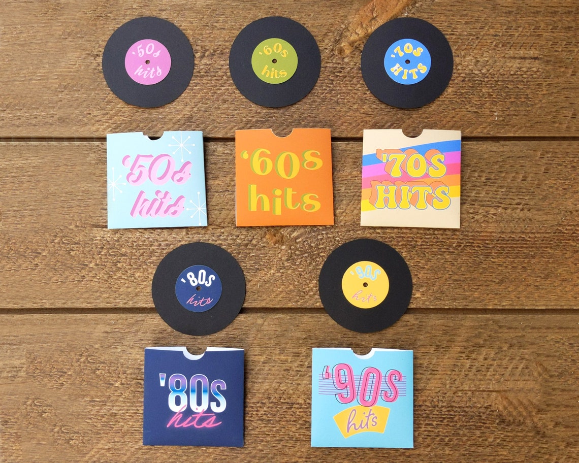 3D Vinyl Record Player Gift Box SVG Cut File With Mini Etsy