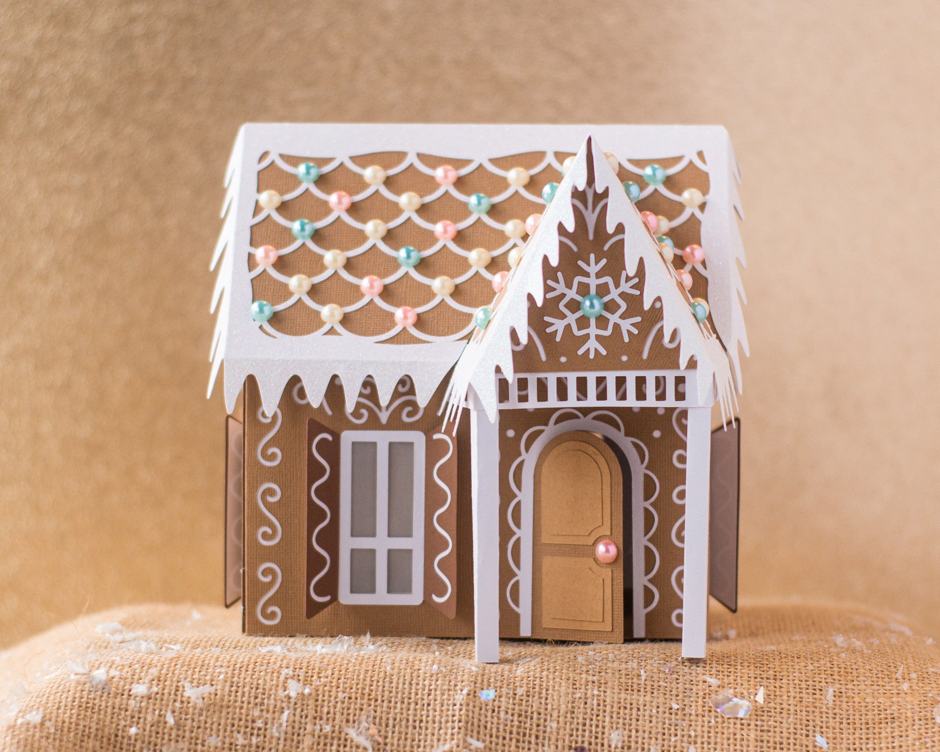3D Gingerbread House SVG Cut File 3D Paper Gingerbread House Etsy 3D Gingerbread House SVG Cut File 3D Paper Gingerbread House Etsy