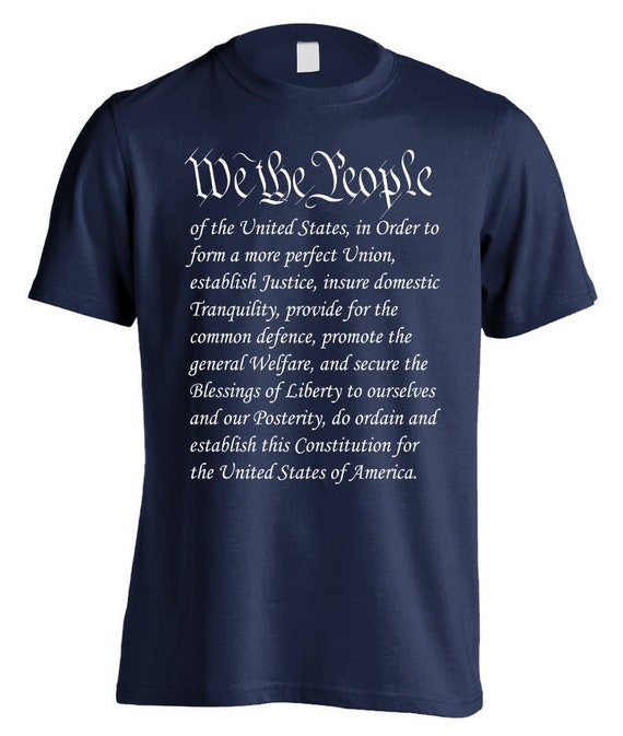 We The People Usa Preamble Constitution America 1776 T-Shirt We The People Usa Preamble Constitution America 1776 T-Shirt