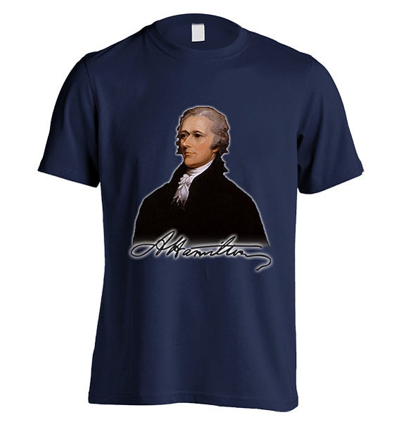 Alexander Hamilton Signature 100% Cotton T-shirt