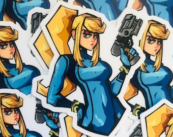 Zero Suit - Samus Sticker