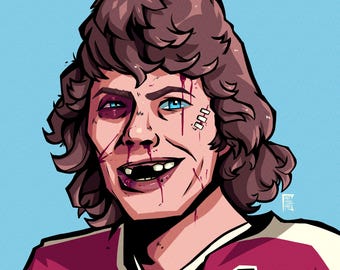 Bobby Clarke - Philly Vintage Bullies Art Print