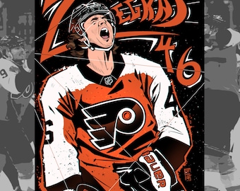Philadelphia Hockey |  ZEGRAS | 11x14 PRINT