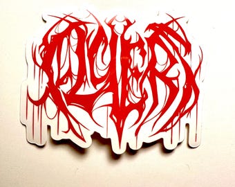 Philly Hockey - Metal Logo - Sticker