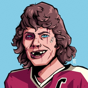 Capitaine Clarke - Bullies vintage de Philadelphie Impression artistique