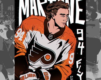 Philadelphia Hockey |  MARTONE | 11x14 PRINT