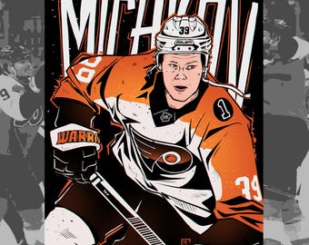 Philadelphia Hockey |  MICHKOV | 11x14 PRINT
