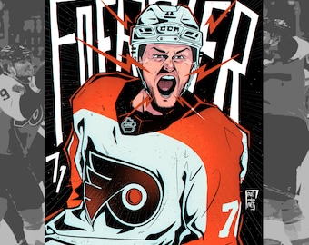Philadelphia Hockey |  FOERSTER | 11x14 PRINT
