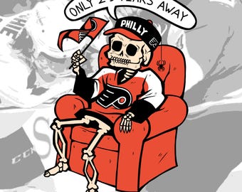 Philly Hockey - 2-3 Years Away - Sticker