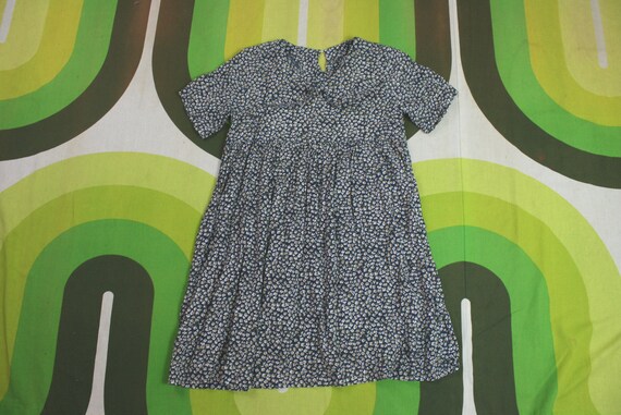 90's Floral Baby Doll Dress