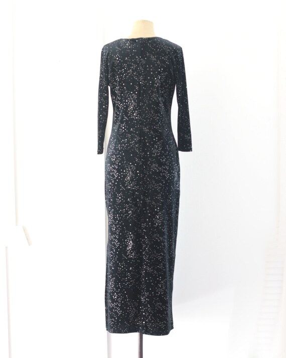 90's Velvet Midi with Glitter Micro Pattern - image 7