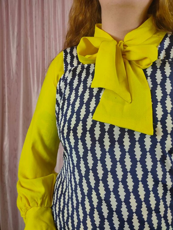70's Pinafore Dress