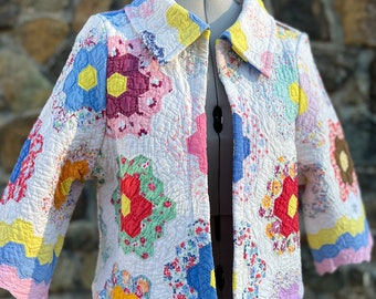 Quilt Coat, Quilt Jacket, Patchwork Jacket