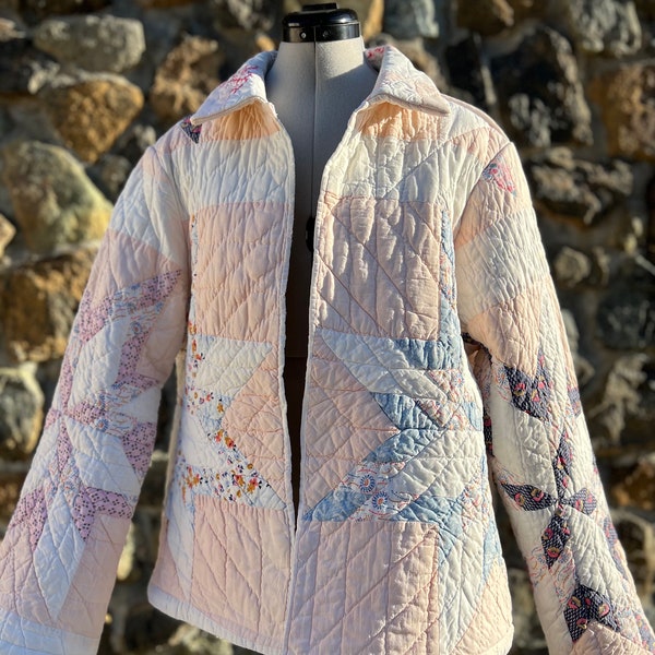 Quilt Jacket Etsy