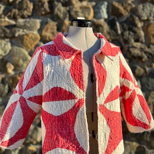 Quilt Coat, Quilt Jacket, Quilted Coat