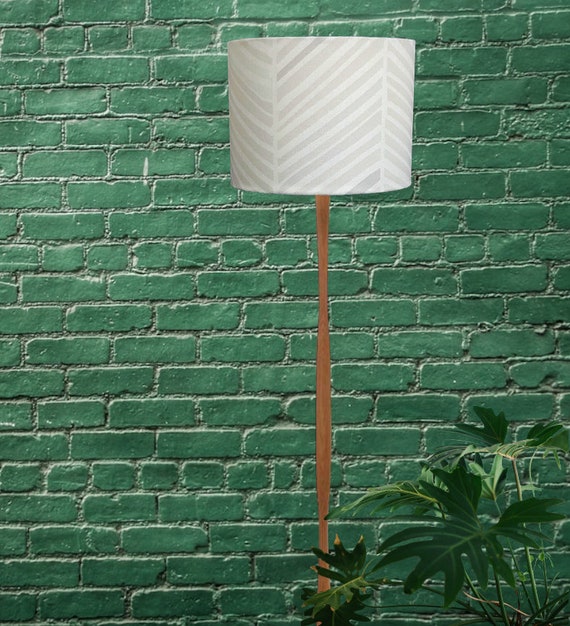 Grey and green on sale lampshade