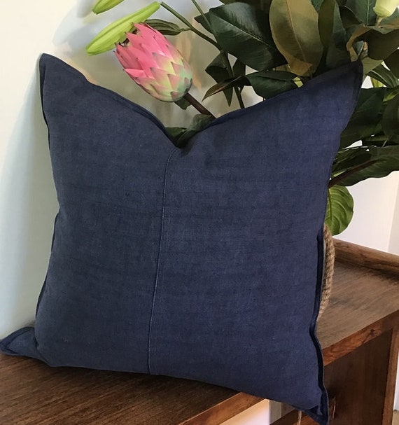 large linen pillows