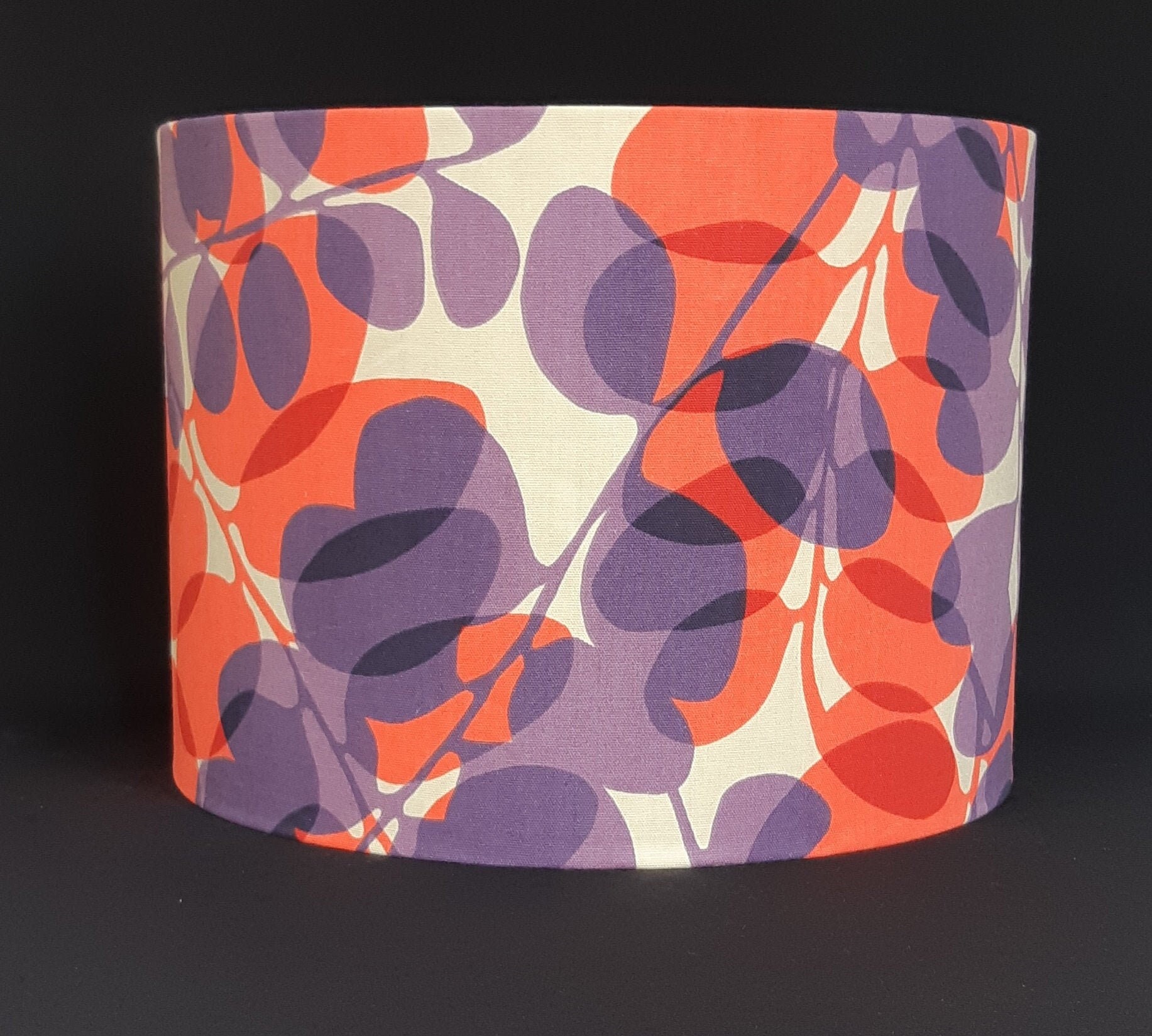Plum sale coloured lampshades