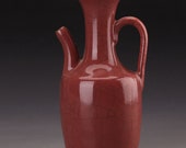 Fine Chinese Antique Song Dynasty 宋代 Ruyao Red Glazed Porcelain Teapot