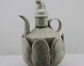 Fine Chinese Antique Song Dynasty 宋代 Shadow celadon Teapot