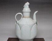 Beautiful Chinese Antique Song Dynasty 宋代 Shadow celadon Teapot