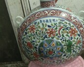 Fine Chinese Antique Ming Dynasty Xuan De 明代 Five Colours Porcelain Flowers Plants Vase
