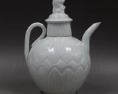 Fine Chinese Antique Song Dynasty 宋代 Shadow celadon Teapot