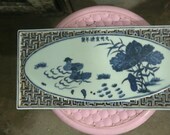 Fine Chinese Old Antique Ming Dynasty Xuan De 明代 Five Colours Porcelain Flowers Plants vitrolite