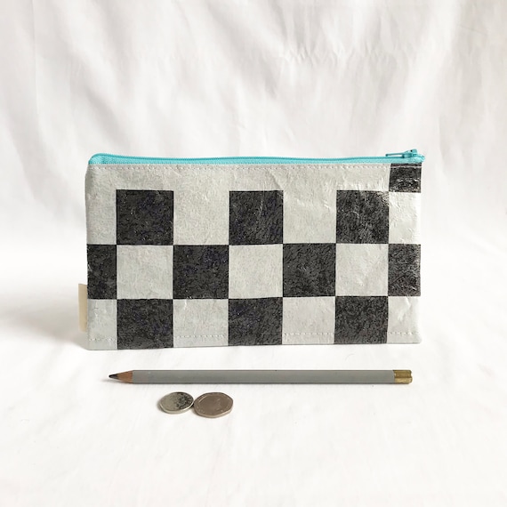 Cuttlefish: MADE TO ORDER - Upcycled Plastic Pencil Case/ Zip Bag