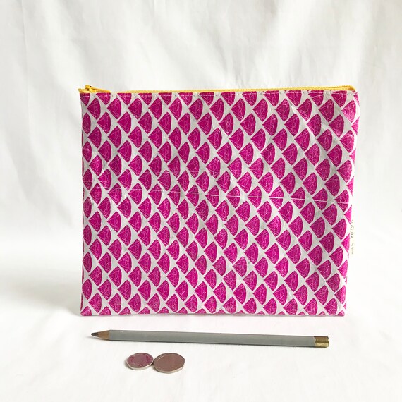 Squid: MADE TO ORDER - Upcycled Plastic Zip Bag