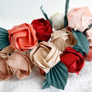 Origami Paper Rose