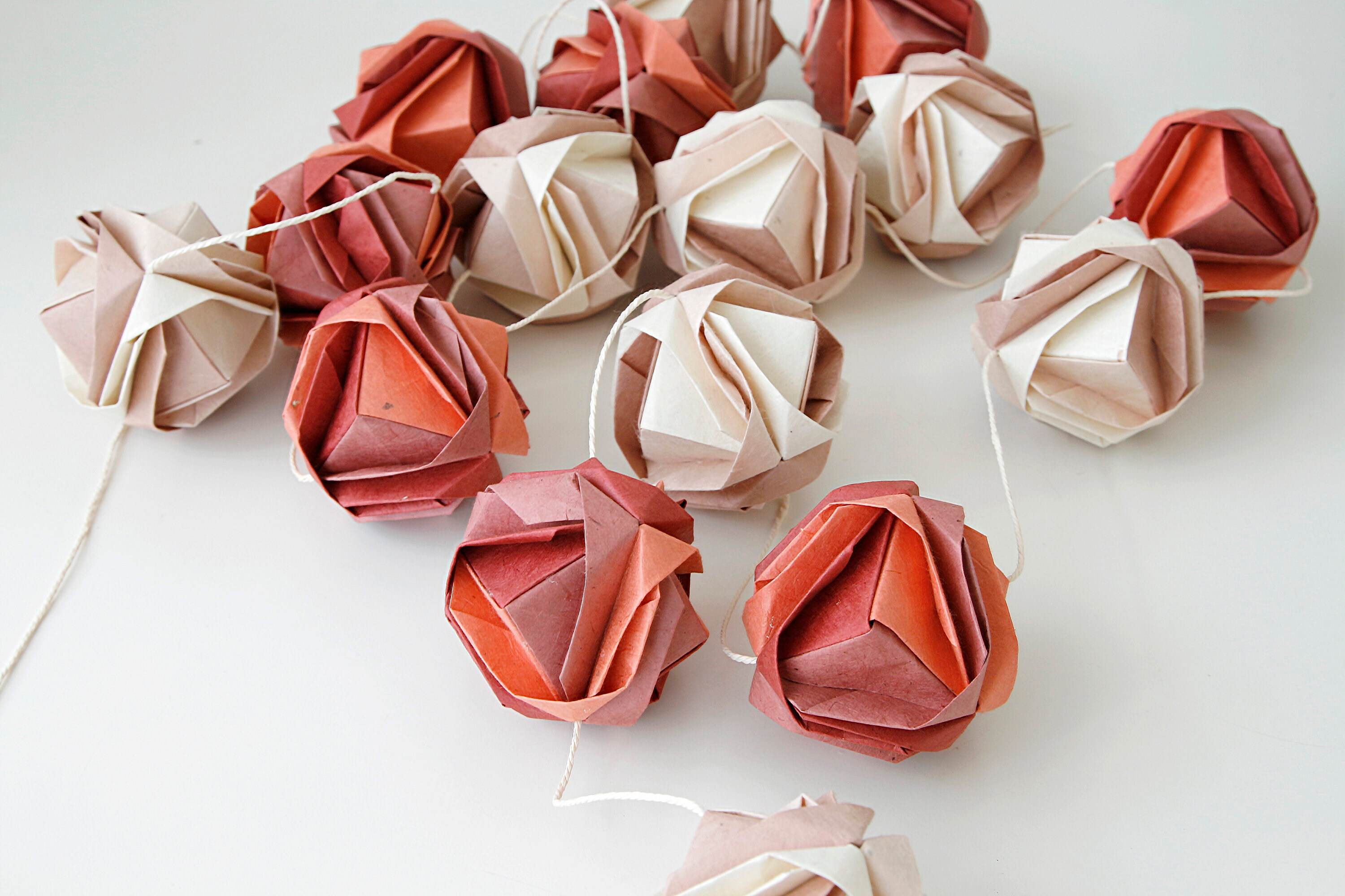 Handmade Origami Japanese Brocade Garland - Etsy