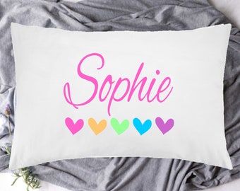 personalized pillow cases etsy