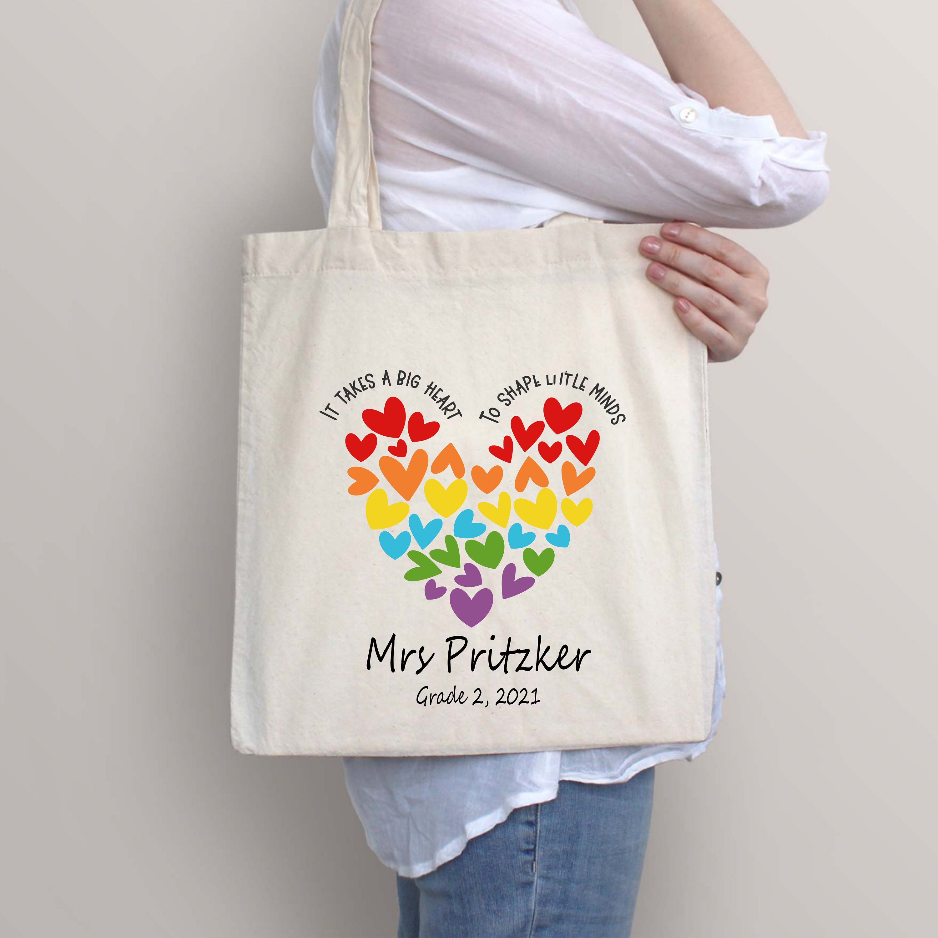 Personalised Teacher Bag Personalised Teacher Gift Custom Etsy Australia