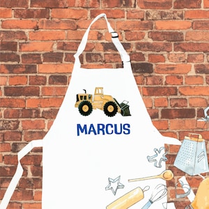 Personalised Apron, Personalized Kids Apron, Childrens Apron, Kids Baking Apron, Custom Kids Baking Apron, Kids Apron, Personalized apron