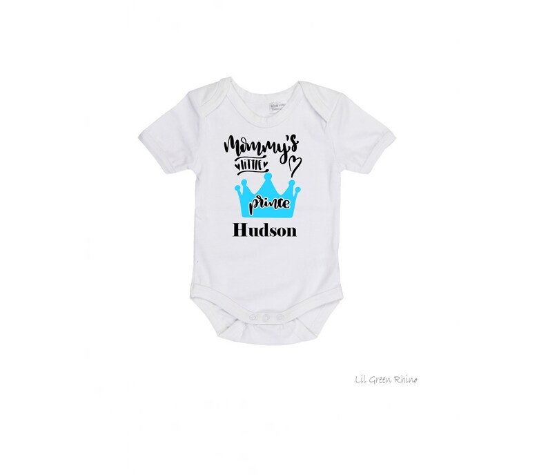 personalised baby announcement onesie