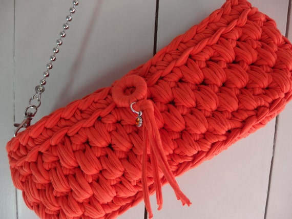 t shirt yarn purse