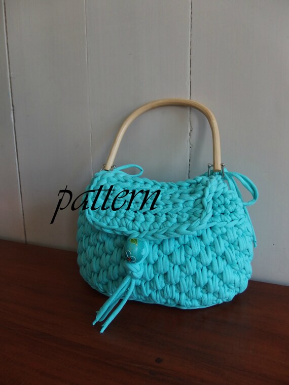 crochet t shirt bag
