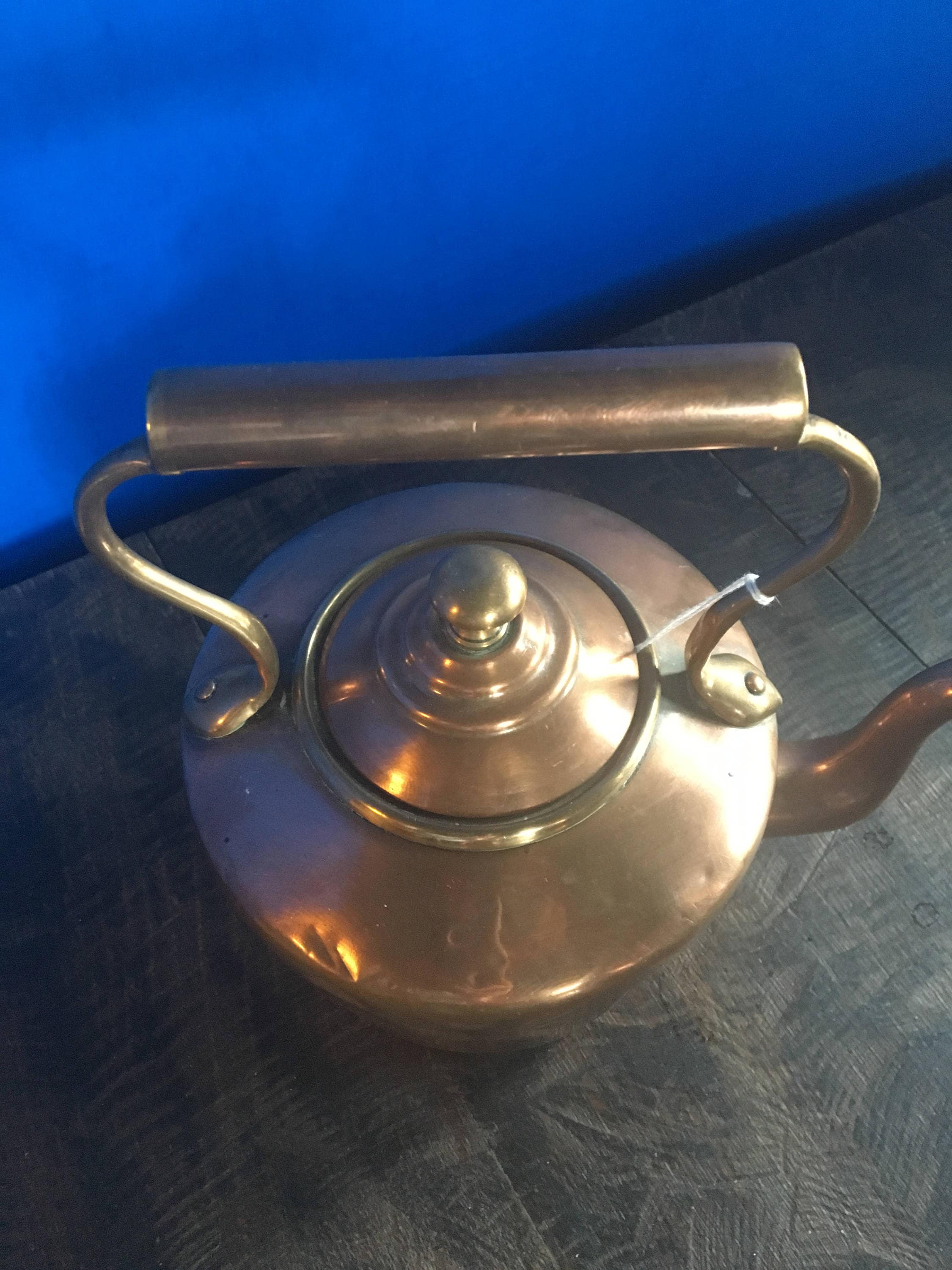 Antique Copper Teapot Etsy