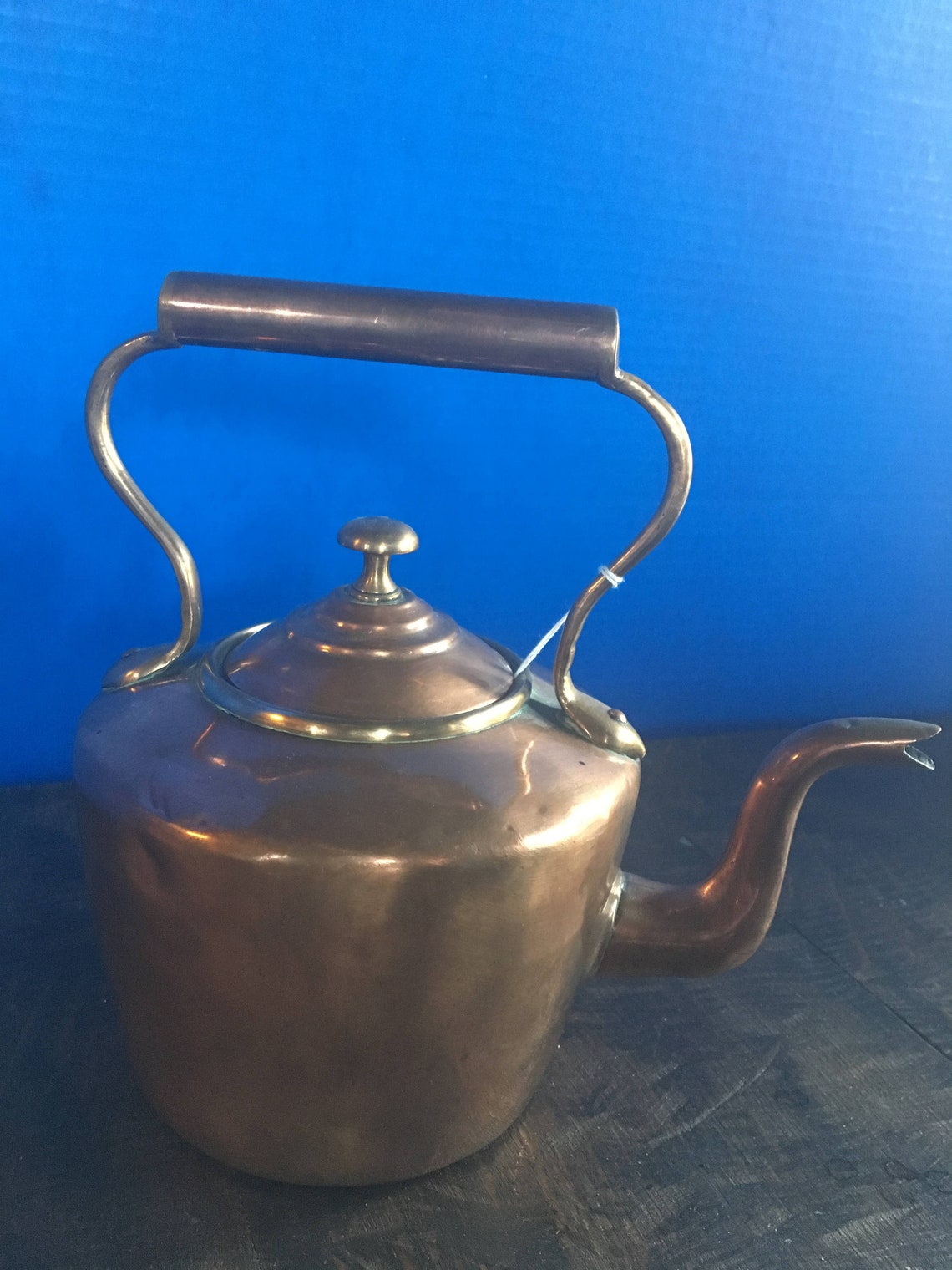 Antique Copper Teapot Etsy