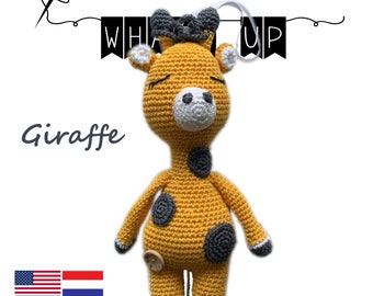Crochet Pattern Plush | Amigurumi Toys | musicbox | Giraffe (PDF) US/ Dutch | Crochet Pattern Music Box | Hug Giraffe